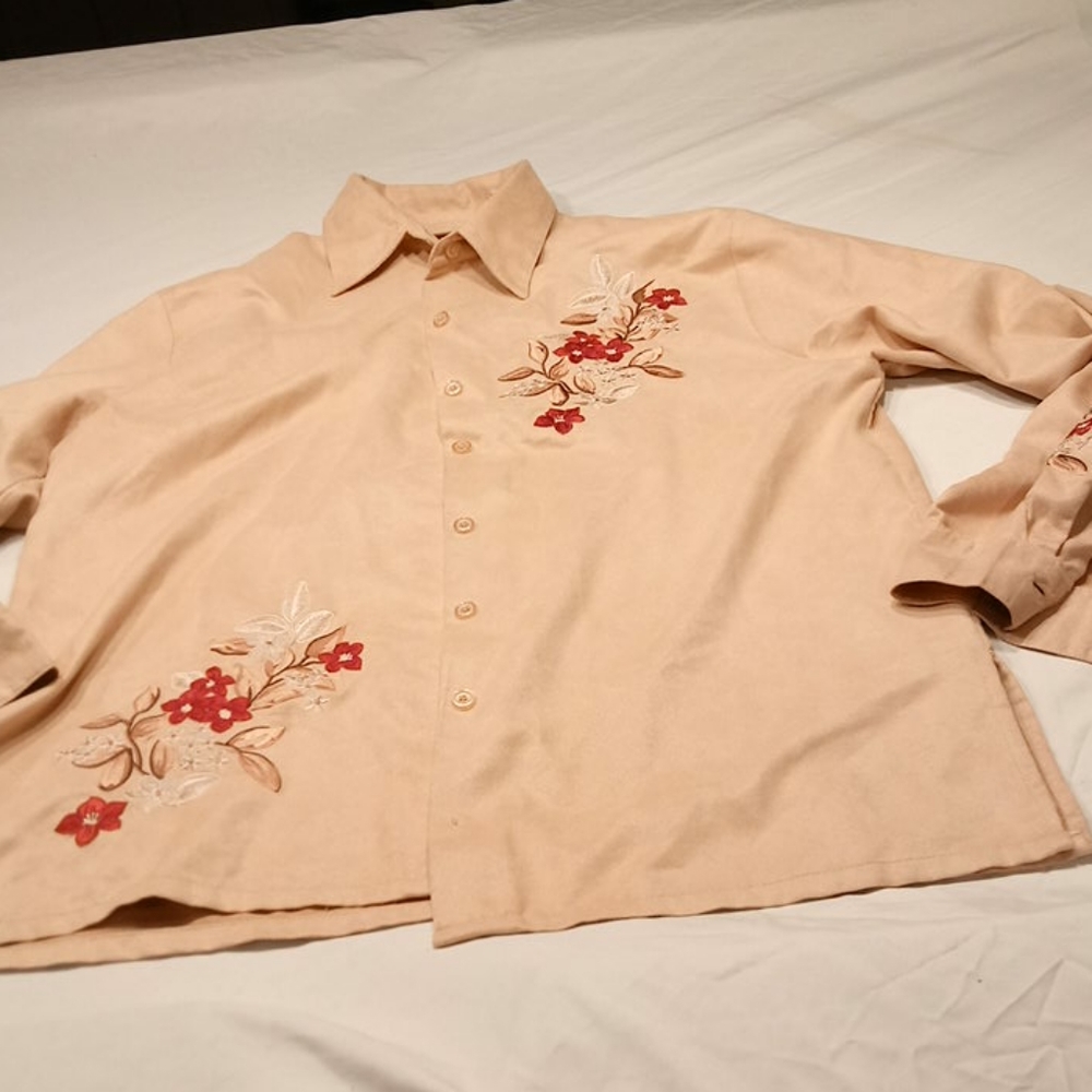Microsuede Nice shirt by Fashions classic